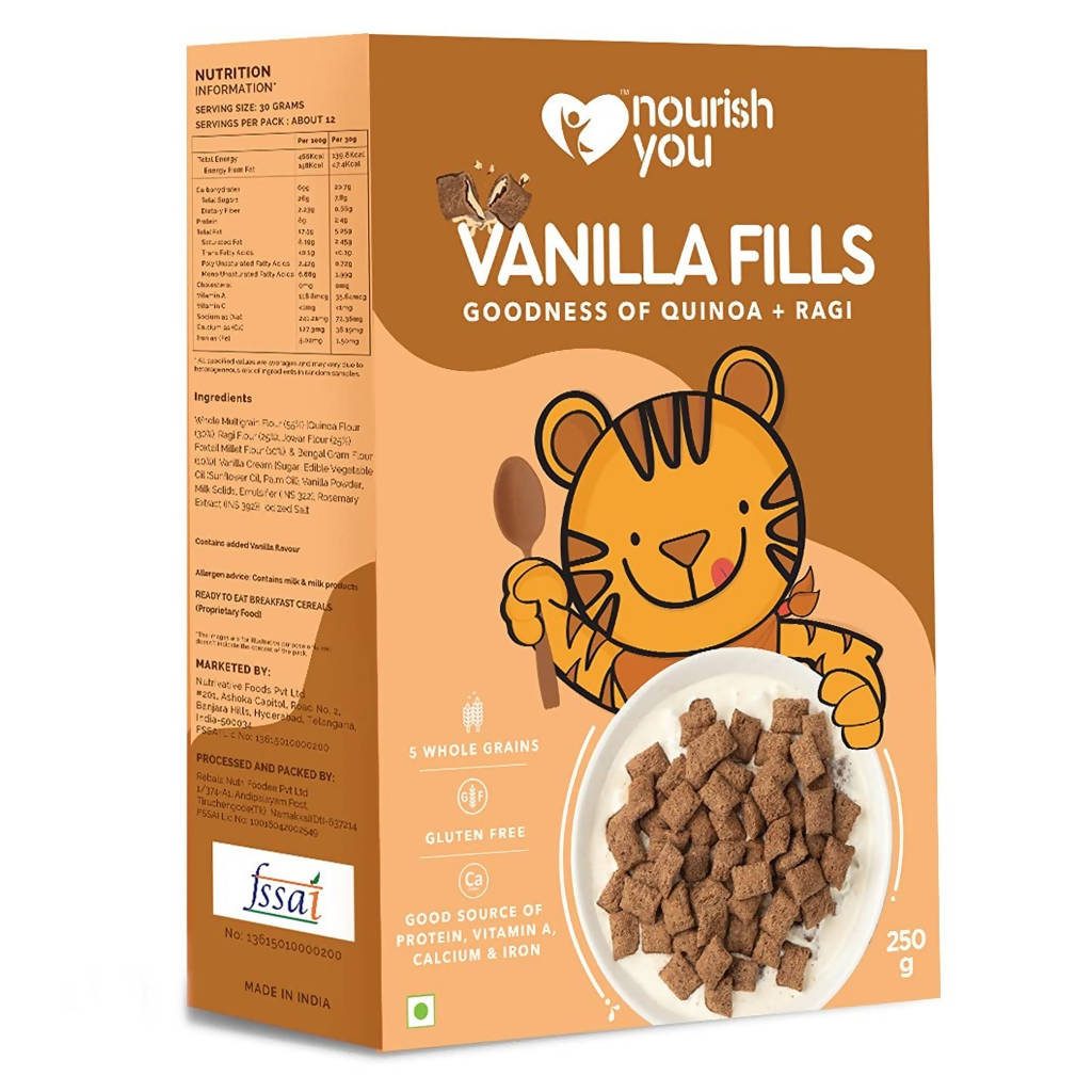 Nourish You Vanilla Fills Goodness of Quinoa and Ragi