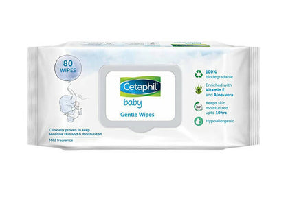 Cetaphil Baby Gentle Wipes -  USA, Australia, Canada 