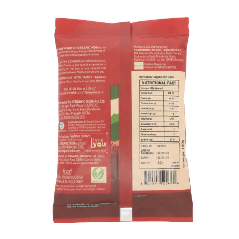 Organic India Red Chilli Powder