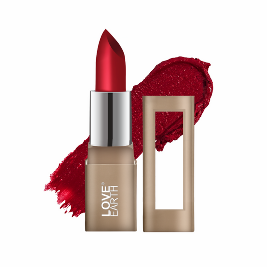 Love Earth Satin Matte Lipstick - Glucose