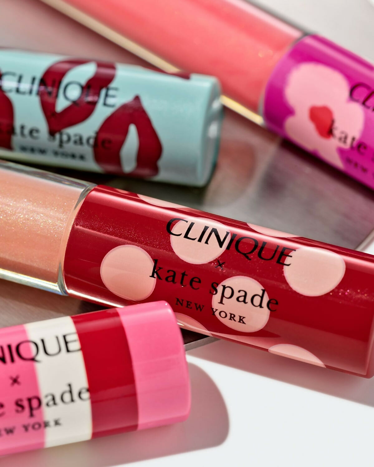 Clinique X Kate Spade New York Pop Plush Creamy Lip Gloss Juicy Apple Pop