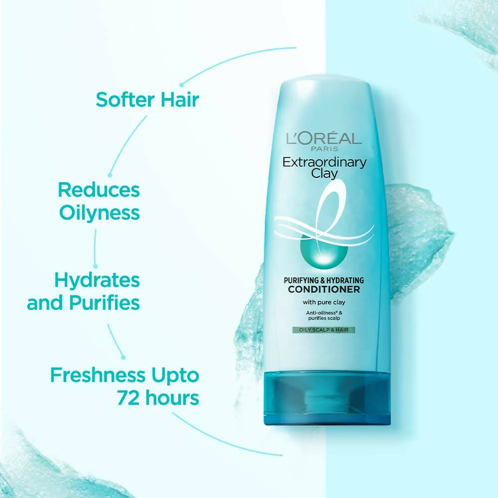 L'Oreal Paris Extraordinary Clay Purifying & Hydrating Conditioner