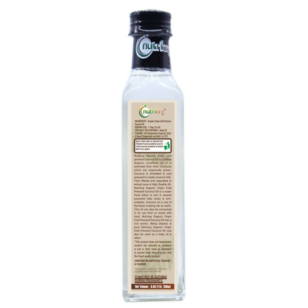 Nutriorg Organic Virgin Coconut Oil