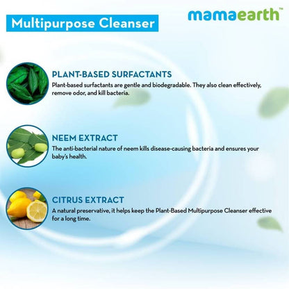 Mamaearth Plant-Based Multipurpose Cleanser For Babies