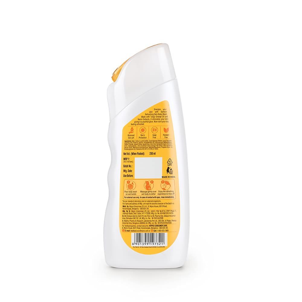 Santoor Refreshing Skin Body Wash