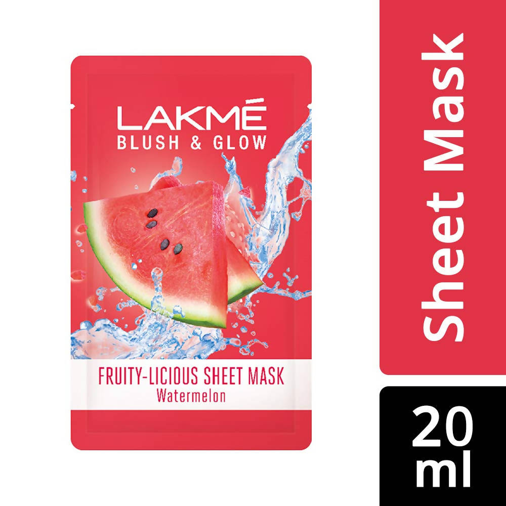 Lakme Blush And Glow Watermelon Sheet Mask