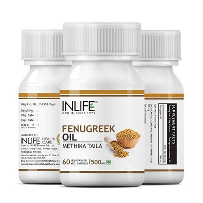 Inlife Fenugreek Oil Capsules