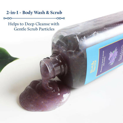 Blue Nectar Niraa Body Wash & Scrub with Honey - French Lavender