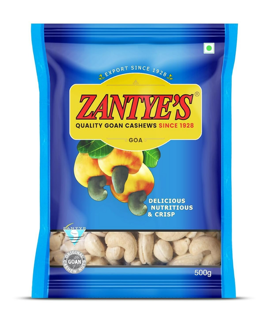 Zantye's Goan Cashew W320 Premium Kaju