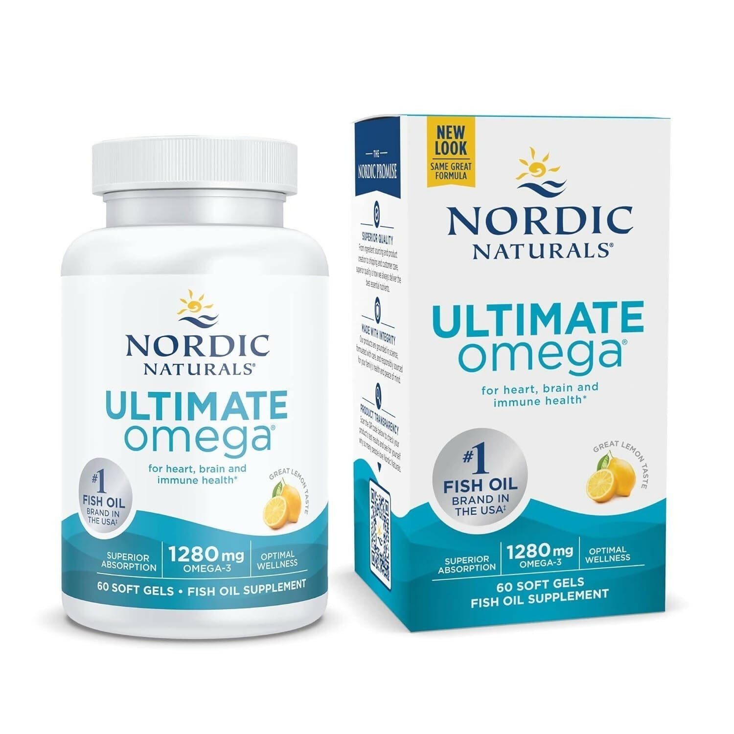 Nordic Naturals Ultimate Omega 3 Fish Oil Softgels - BUDEN