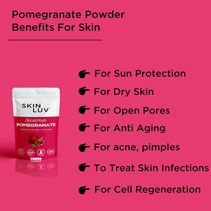 SkinLuv Swarna Pomegranate Powder For Skin Hydration