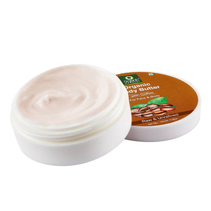 Organic Harvest Organic Body Butter With Coffee For Face & Body