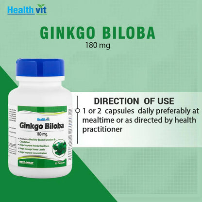 Healthvit Ginkgo Biloba Capsule