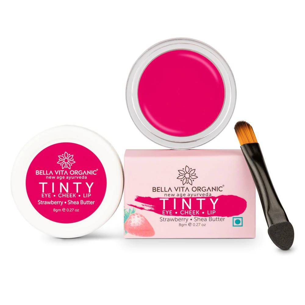 Bella Vita Organic Strawberry Tinty Blush 3 in 1