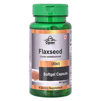 Cipzer Flaxseed Softgel Capsules