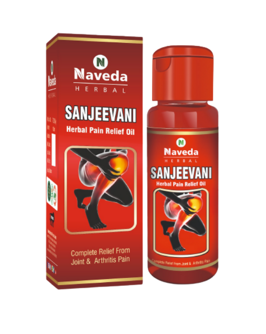 Naveda Herbal Sanjeevani Pain Relief Oil - BUDEN