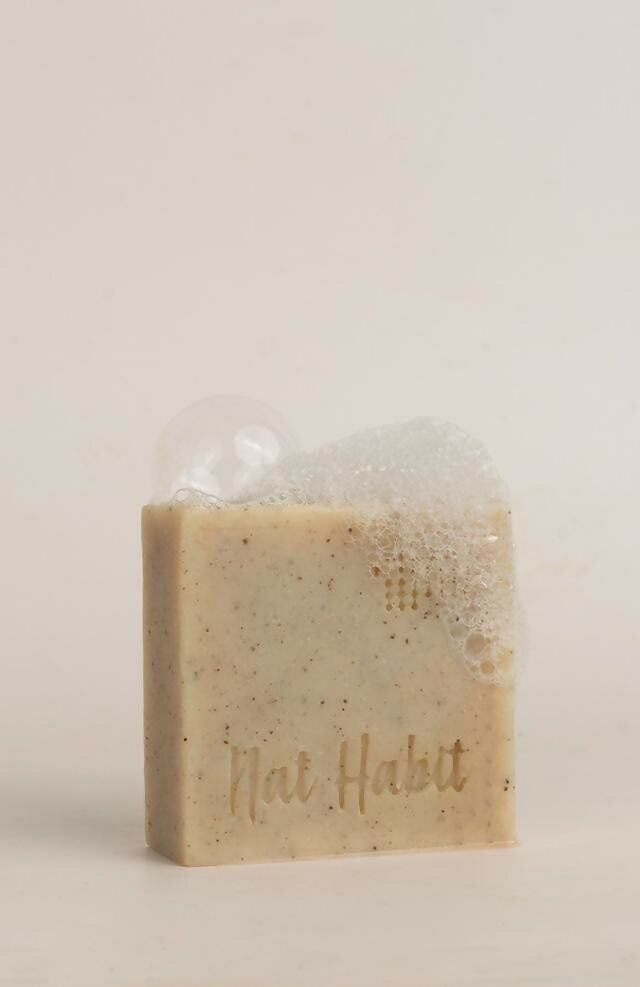 Nat Habit Cold Processed Exfoliating Orange Soap