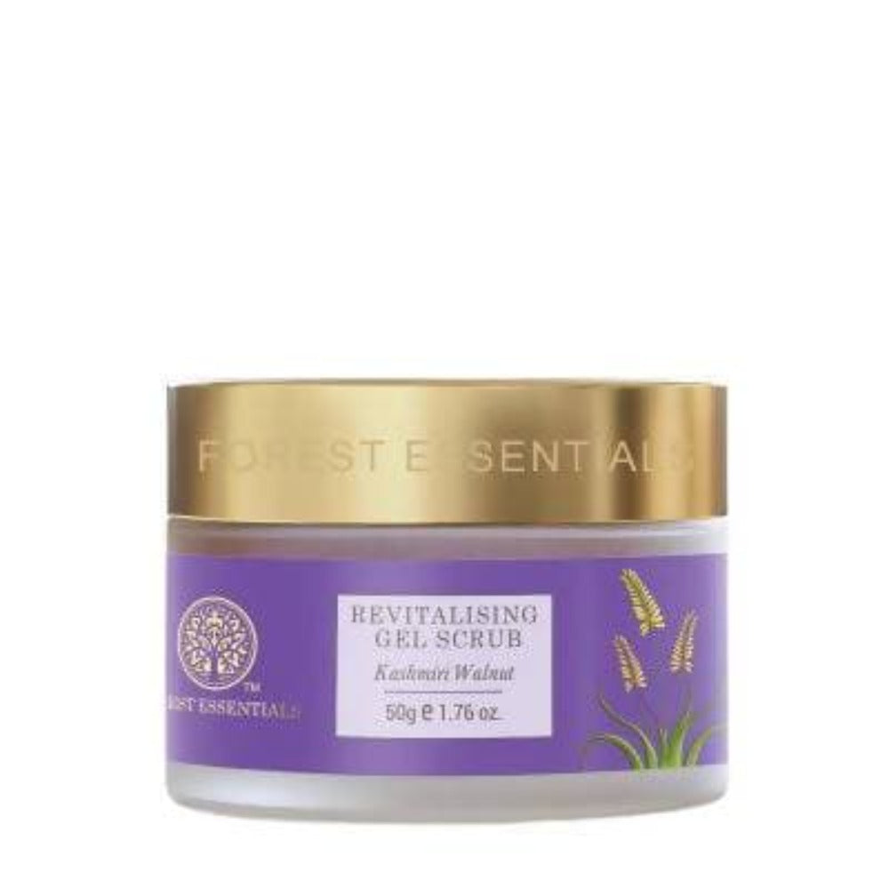 Forest Essentials Revitalising Kashmiri Walnut Gel Scrub