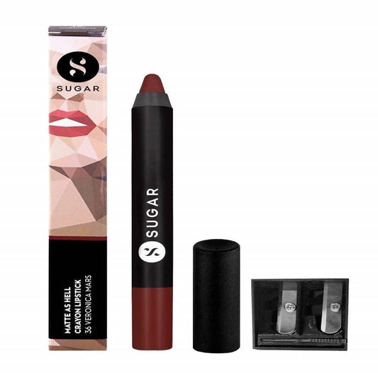 Sugar Matte As Hell Crayon Lipstick - Veronica Mars (Brown Toned Burnt Orange)