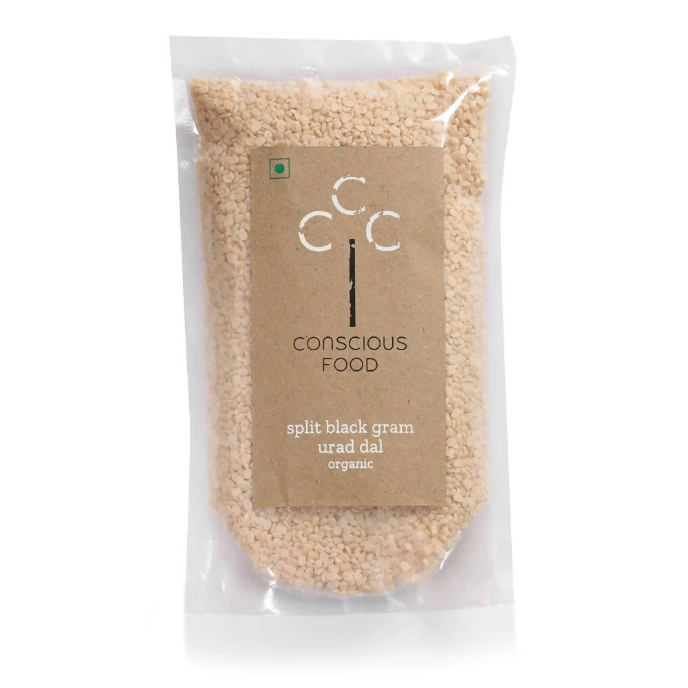 Conscious Food Organic Split Black Gram (Urad Dal)