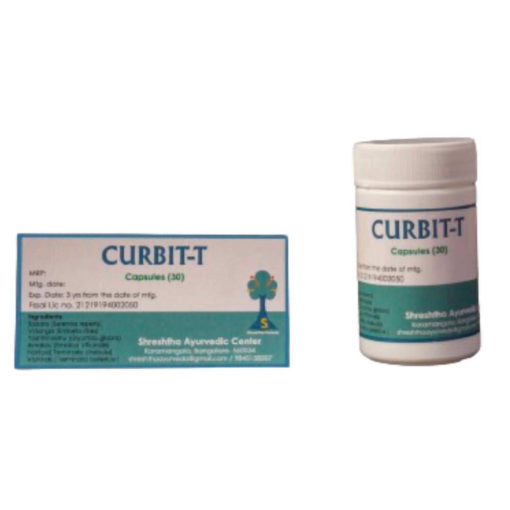 Shreshtha Herbals Curbit-T Capsules