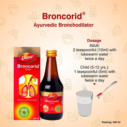 Dabur Broncorid - 200 ml