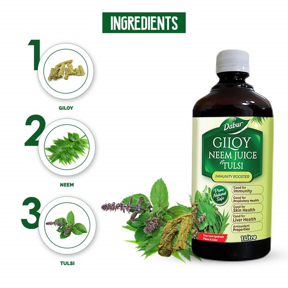 Dabur Giloy Neem Juice with Tulsi