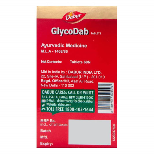 Dabur GlycoDab - 60 Tablets