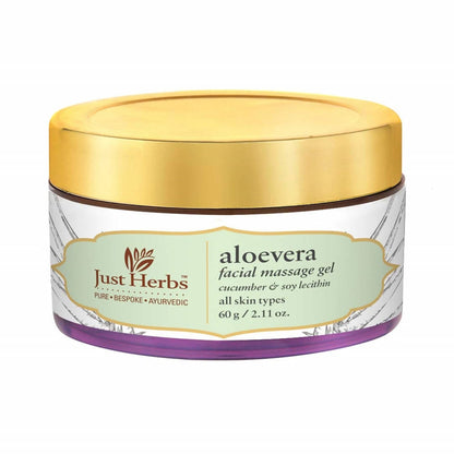 Just Herbs Aloevera Facial Massage Gel - BUDNE