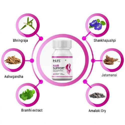 Inlife Hair Support Herbal Capsules