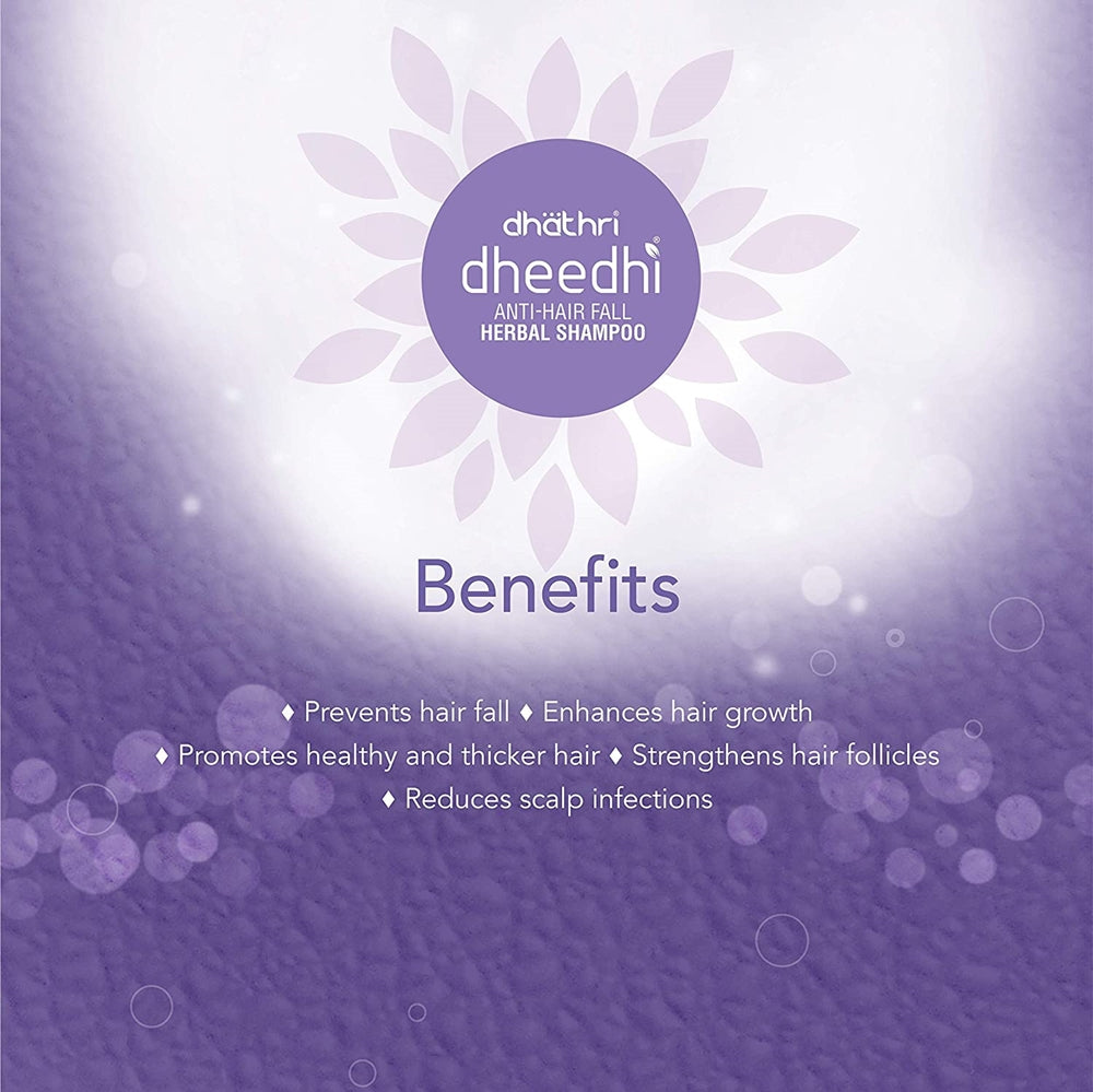 Dhathri Ayurveda Dheedhi Anti-Hairfall Herbal Shampoo