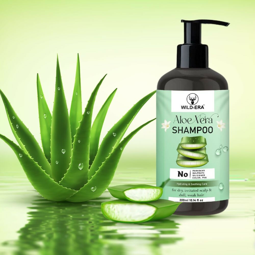 Wildera Natural Aloevera Herbal Hair Cleanser/Shampoo