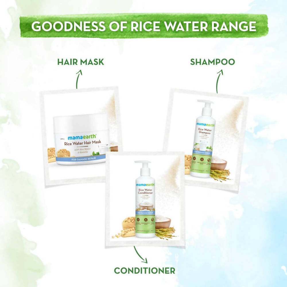 Mamaearth Rice Water Hair Mask with Rice Water & Keratin