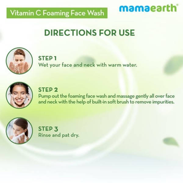 Mamaearth Vitamin C Foaming Face Wash