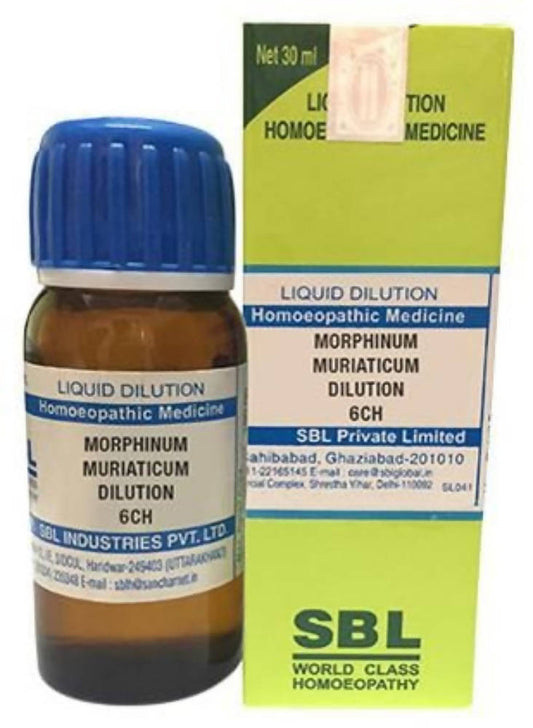 SBL Homeopathy Morphinum Muriaticum Dilution