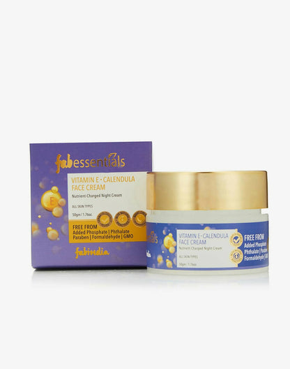 Fabessentials Vitamin E Calendula Night Cream