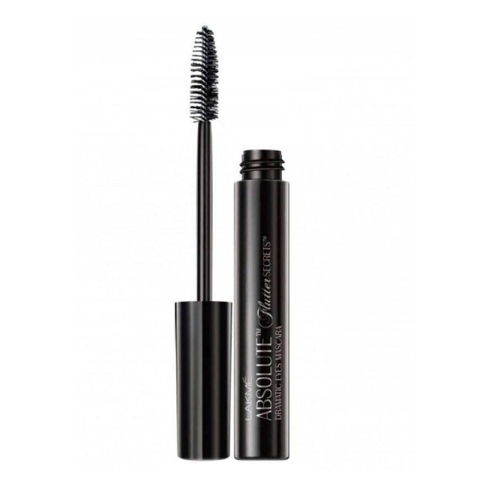 Lakme Absolute Flutter Secrets Dramatic Eyes Mascara, Black, 8 ml