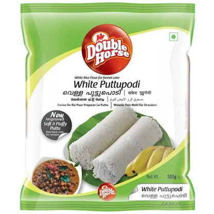 Double Horse White Puttupodi - BUDNE