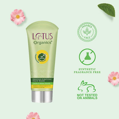 Lotus Organics+ Pristine Purifying Face Wash