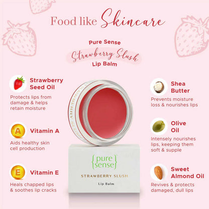 PureSense Strawberry Slush Lip Balm