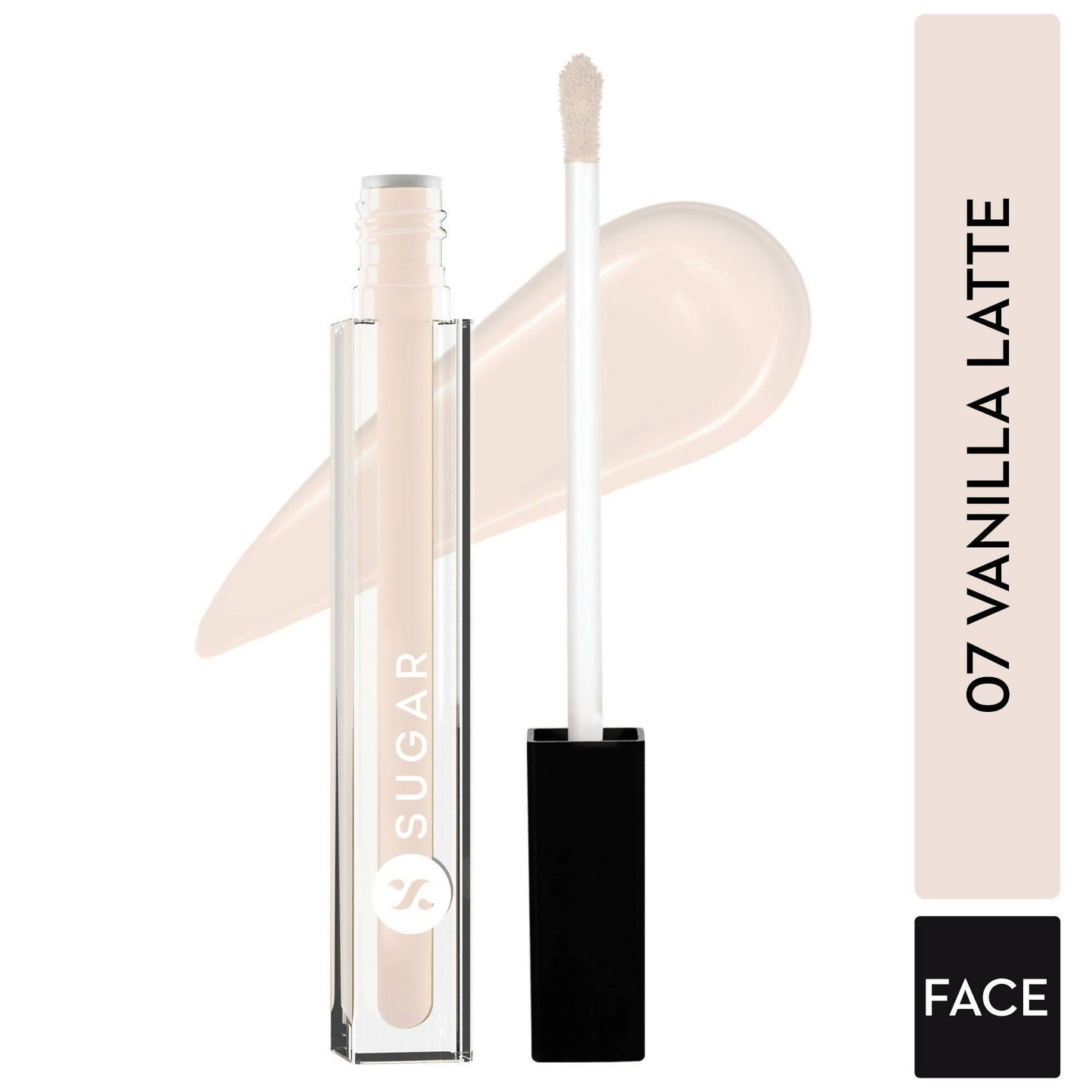 Sugar Auto Correct Creaseless Concealer - (Golden Undertone) 07 Vanilla Latte