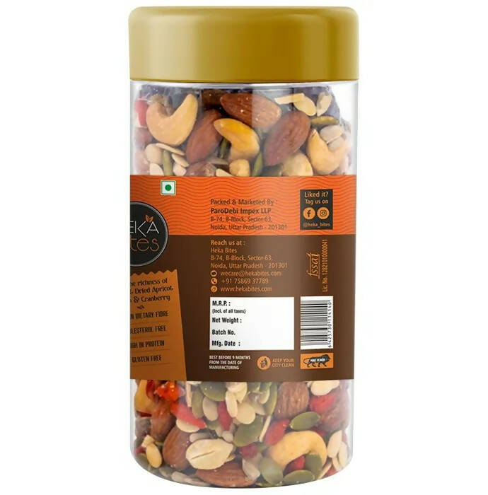 Heka Bites Healthy & Delicious All Day Fruit & Nut Mix