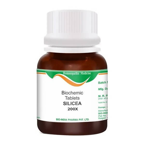 Bio India Homeopathy Silicea Biochemic Tablets