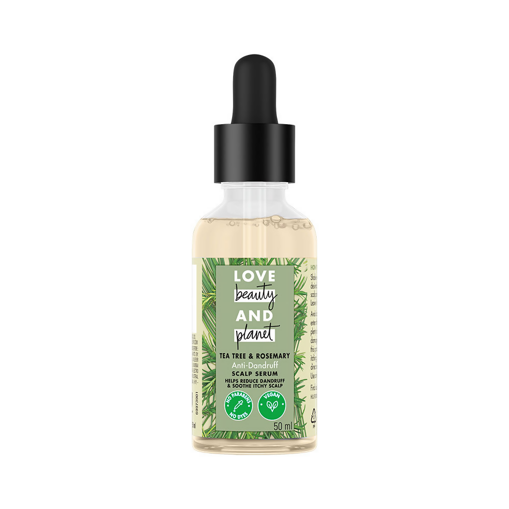 Love Beauty And Planet Tea Tree & Rosemary Anti-Dandruff Scalp Serum