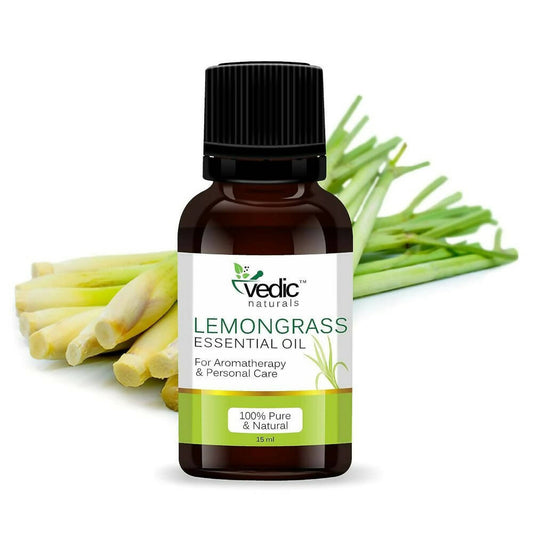 Vedic Naturals Lemongrass Essential Oil - BUDNEN