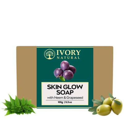 Ivory Natural Skin Glow Soap - Revitalizes, Moisturizes, And Natural Radiance