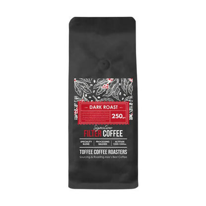 Toffee Coffee Roasters South Indian Traditional Filter Coffee - Dark Roast - BUDNE