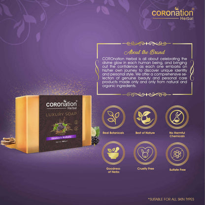 Coronation Herbal Licorice & Mulberry Luxury Soap