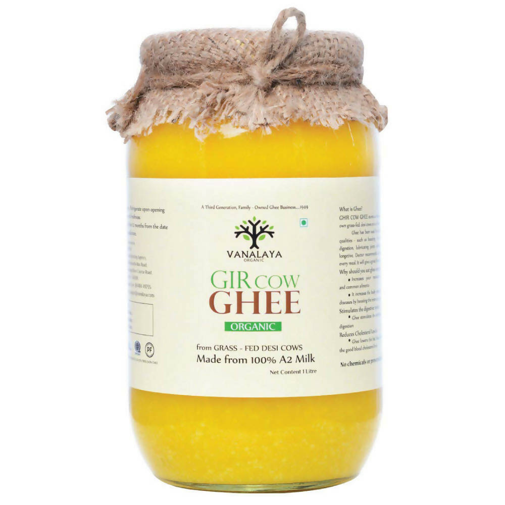 Vanalaya Organic Gir Cow Ghee -  USA, Australia, Canada 