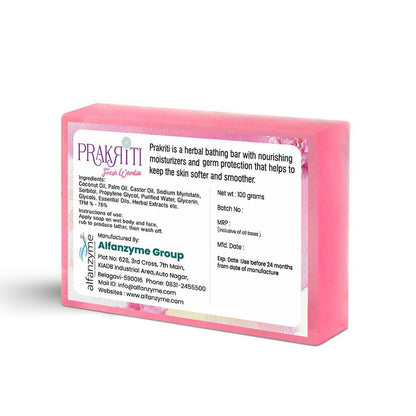 Prakriti Herbal Soap Fresh Wardia